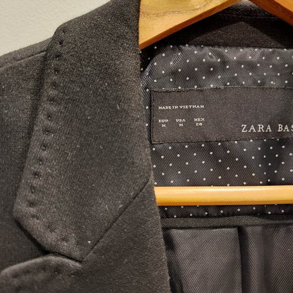 ZARA Black Blazer Medium - Picture 2 of 3